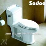Chinese One-piece White Toilet