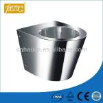 Elegant Stainless Steel Toilet Bowl