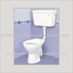 Bathroom ceramic toilet trap with llc