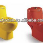 pink/ green/ black / yellow/red /blue cheap colored toilet
