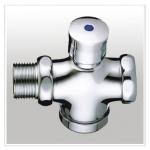 Button type urine flush valve