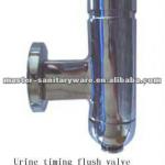 Manual control urinate flush valve