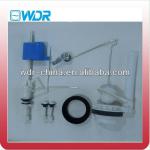 silent fill valve and toilet tank lever and toilet tank handle