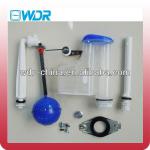 Toilet tank lever side control pvc water float ball