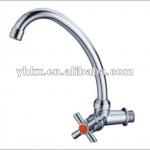 chrome plastic kitchen faucet in wall kx2015