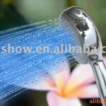 LED temperature control shower