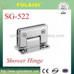 90 degree double side bathroom glass clamp