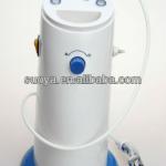 Electrical hand-held shattaf and plastic bidet for vaginas cleaning that adjustable temperature shattaf HS-S91