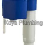 Toilet adjustable silent fill valve