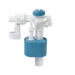 Toilet side fill valve with 4 colors available
