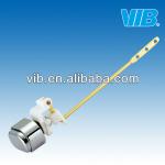 Cheap toilet tank lever with Copperized aluminium rod side mounting