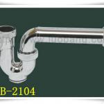 1-1/4&quot; Plastic ABS chrome plated p-trap LB-2104