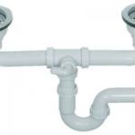Big Head Sink Trap for Double Bowl Sinks 40-50mm (YP071)