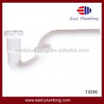 Brand New East-Plumbing White P-trap For Bathroom Sink Drain T4200