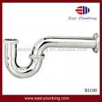 Chroem Finish P-Trap Brand New East-Plumbing NicWaterworks Universal Boston kel P-Trap B3100