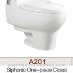 south america toilet,siphonic one piece toilet,s-trap,250mm and 300mm roughing-in