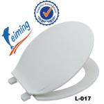 PP white American style plastic toilet seats(L-001)