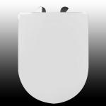 JT36 D Shape stainless steel plastic toilet seat cover