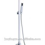 Dual-function wall-mounted shower mixer spa set