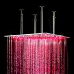 20 inch stainless steel LED shower head(YS-LED0620)