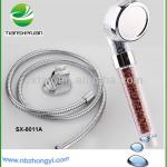 ECO Spa hand shower head with shower hose, hook SX-8011A