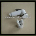 abs plastic toilet shower shattaf with colour box packing