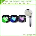 Temperature controlled Color Changing LED hand shower head