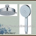 full chrome plated overhead shower /hand shower