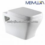 high quality p-trap sanitary ware ceramic bathroom toilet bowl accessories set european wall hung toilet
