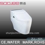 sanitary ware factory ,bathroom ceramic wc bowl autoamtic seat intelligent water save closet automatic sensor toilet flusher-ZJ-AG101