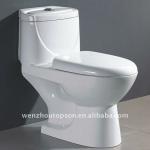 One Piece Toilet Bowls with high ceramic , Bathroom Fitting