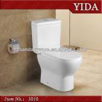 model with separated piece toilet/ Toilet Bowl_ two piece toiliet wc