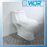 Economical Washdown 1 piece toilet with P/S- trap choice