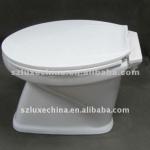 One Pc hand-flush toilet white color economic cheap toilet bowl