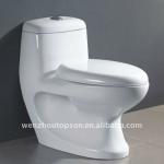 One Piece Toilet Bowls with high ceramic , Bathroom Fitting