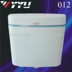 012 hot sale dual flush plastic toilet cistern