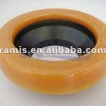 Toilet wax gasket