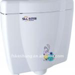 wall mount tank type toilet