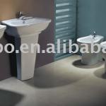 pedestal basin Apartment Toilet-10 HB17