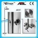 stainless steel bathroom shower set