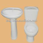sanitary ware 2 pcs toilet trap , close coupled piece toilet, female toilet, floor washing basin-SA-806B