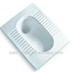 Economical one-piece bathroom ceramic squat toilet from China supplier S8555