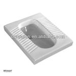 squatting pan toilet Modern design Easy to clean