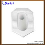 Ceramic squatting water closet pan