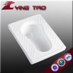 Indian squat toilet with flush squatting pan sanitary ware WC ceramic pans