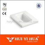 wc pan with s-trap pan in squat pans Shape WC sanitary ware ceramic squatting pan