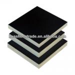 18 MMx1220x2440 Poplar core Melamine Glue One time hot press black Film Faced Plywood