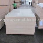 Plain commercial MDF board with melamine or natual veneer
