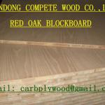 red oak face/back falcata lumber core blockboard