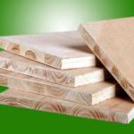 China 18mm wood block board